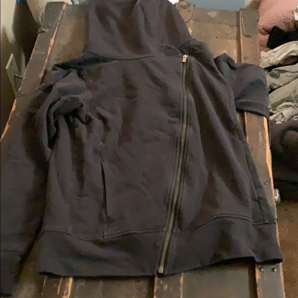 Lucy athletic wear sideways zip up